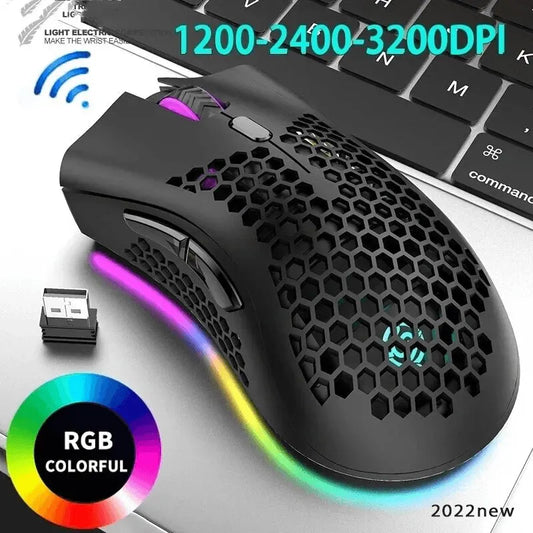 Rechargeable Gaming Mouse USB 2.4G Wireless