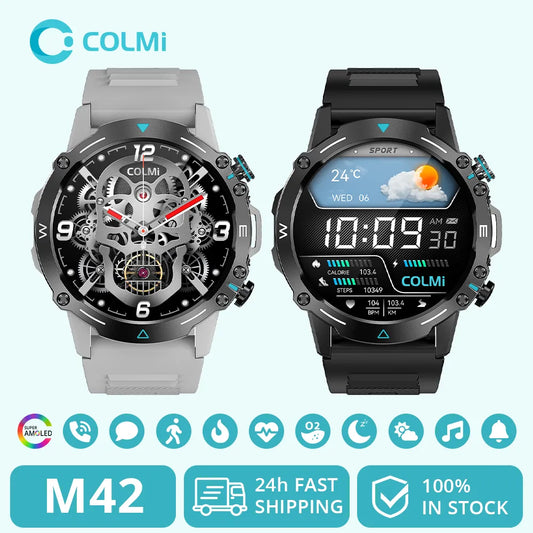 COLMI M42 Smartwatch 1.43'' AMOLED Display Military Grade Toughness